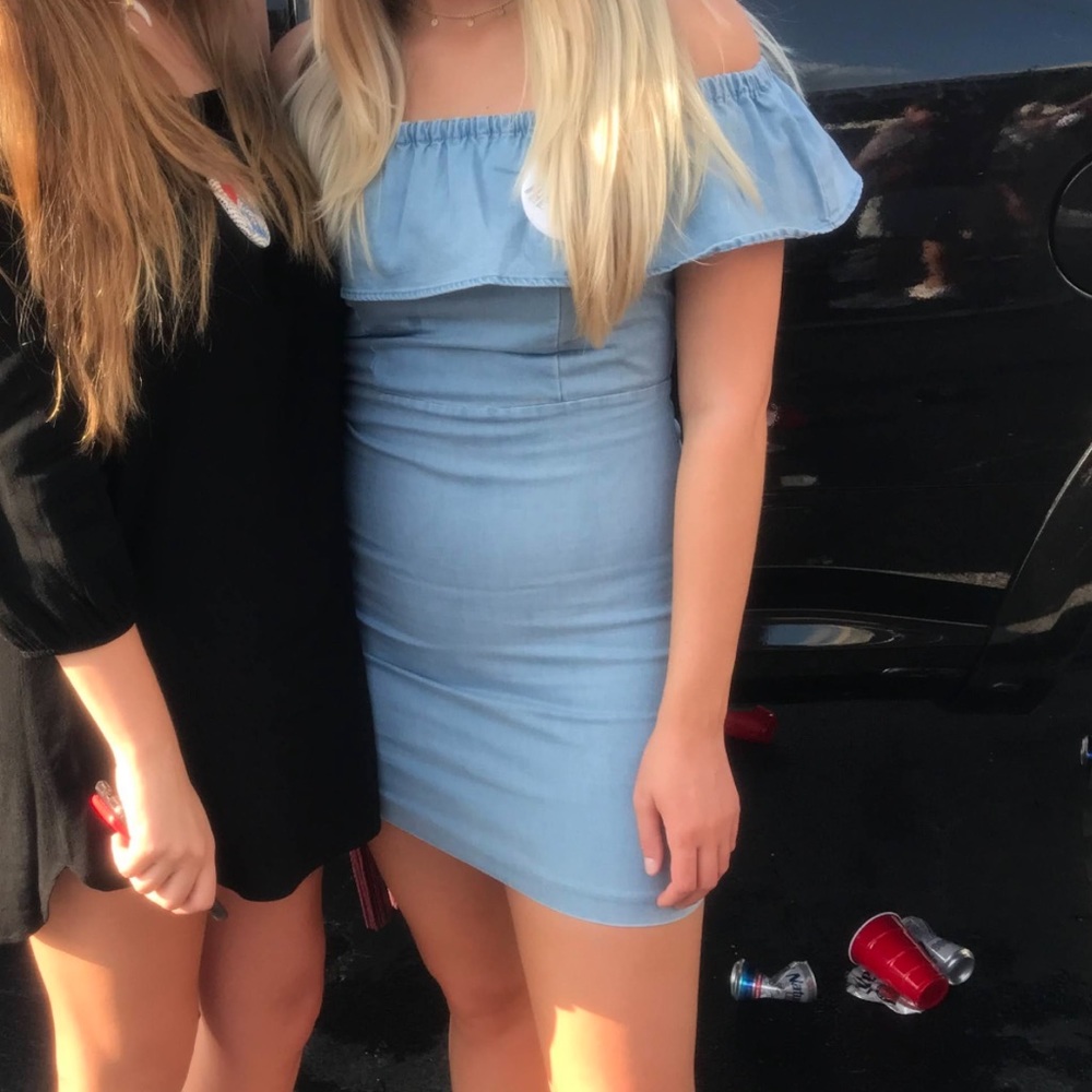 Denim dress